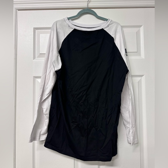 Men’s Long Sleeve black and White American Flag shirt XXL - Picture 3 of 4